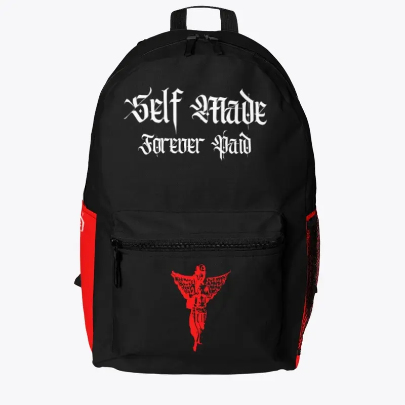 S&D Backpack - Black, Red, & White