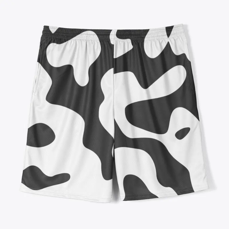 Yin Yang Camo Shorts