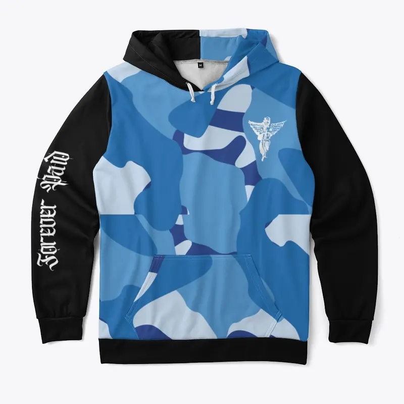 Ocean Drip Camo - Pullover Hoodie