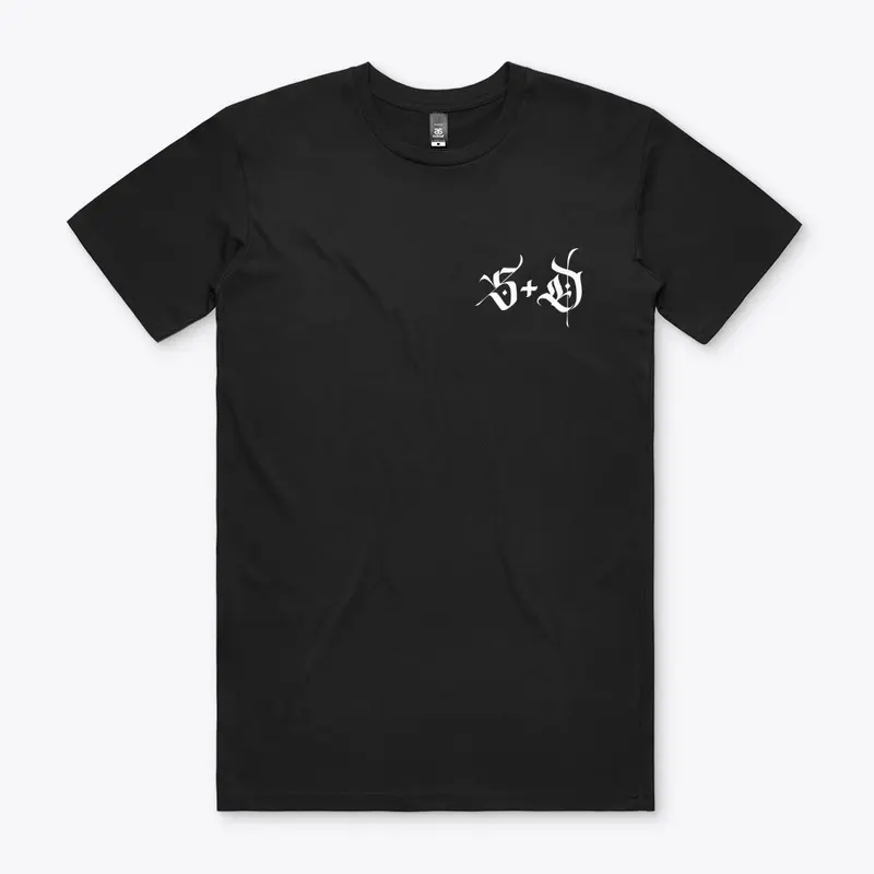 S&D - Black and White Tee